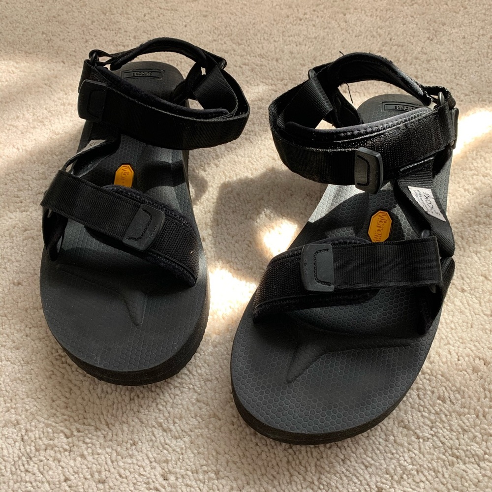 SUICOKE SANDALS for men DEPA V2 BLACK Size 8